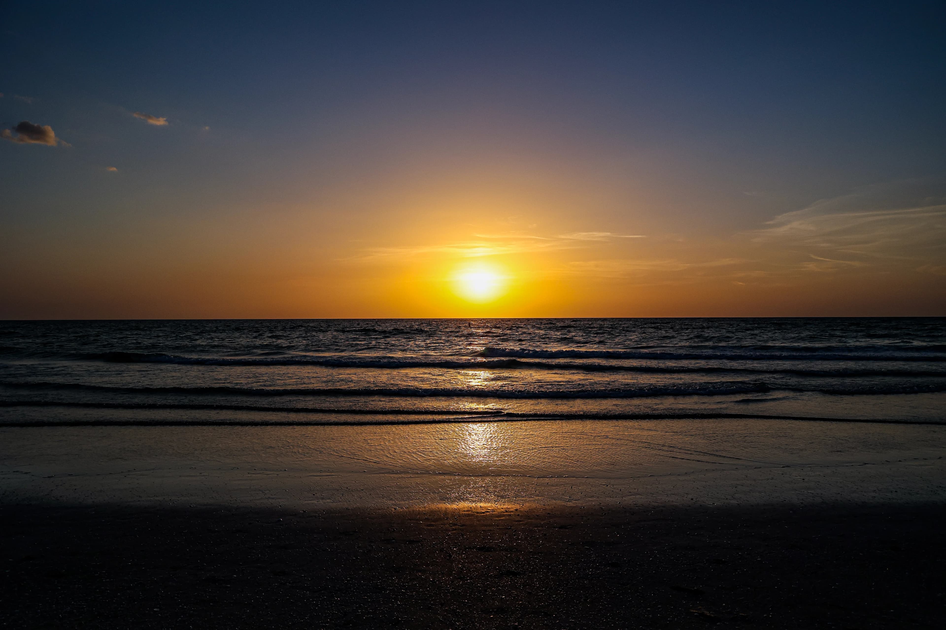 Beach sunset